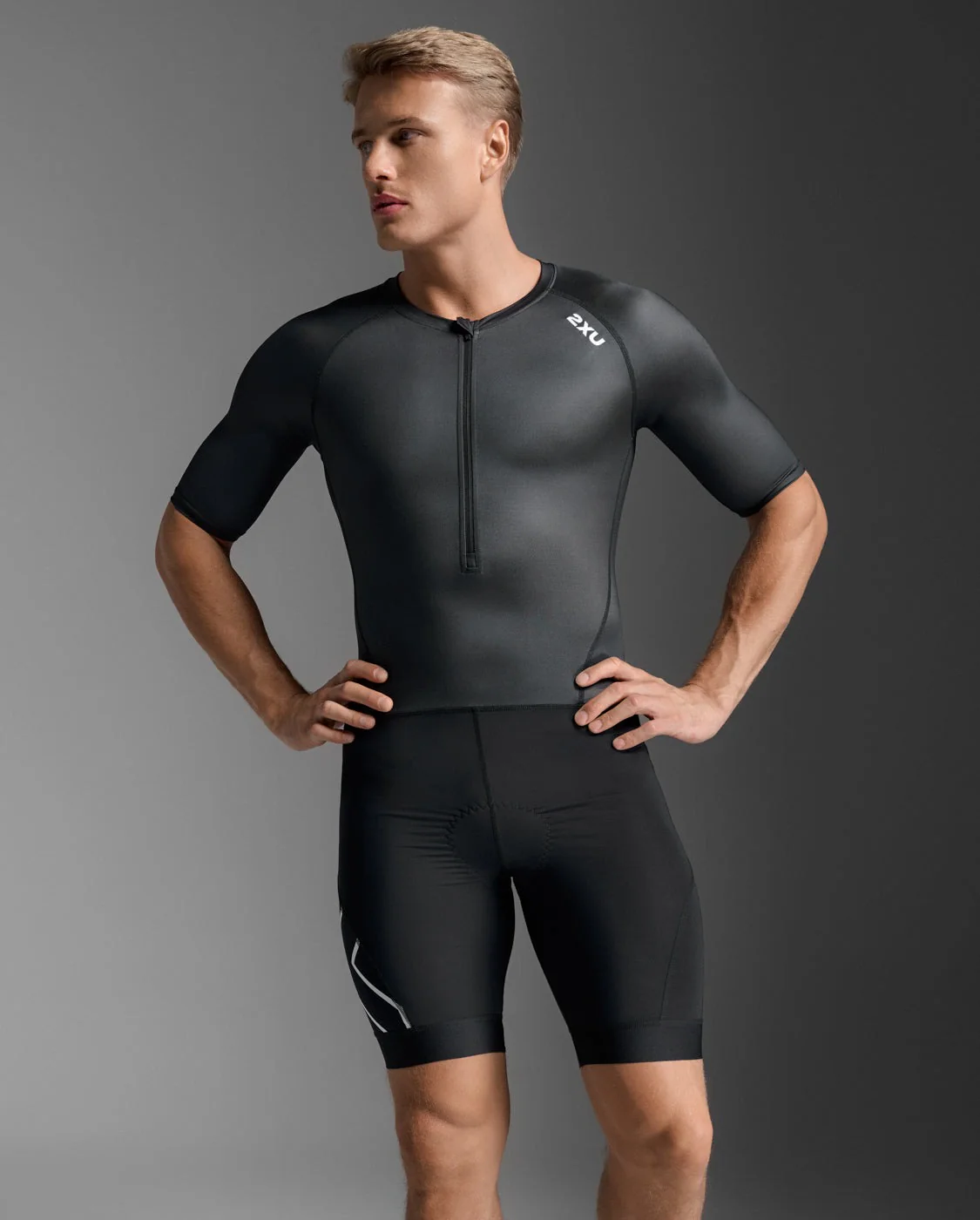 2XU Men's Core Sleeved Trisuit - Image 2