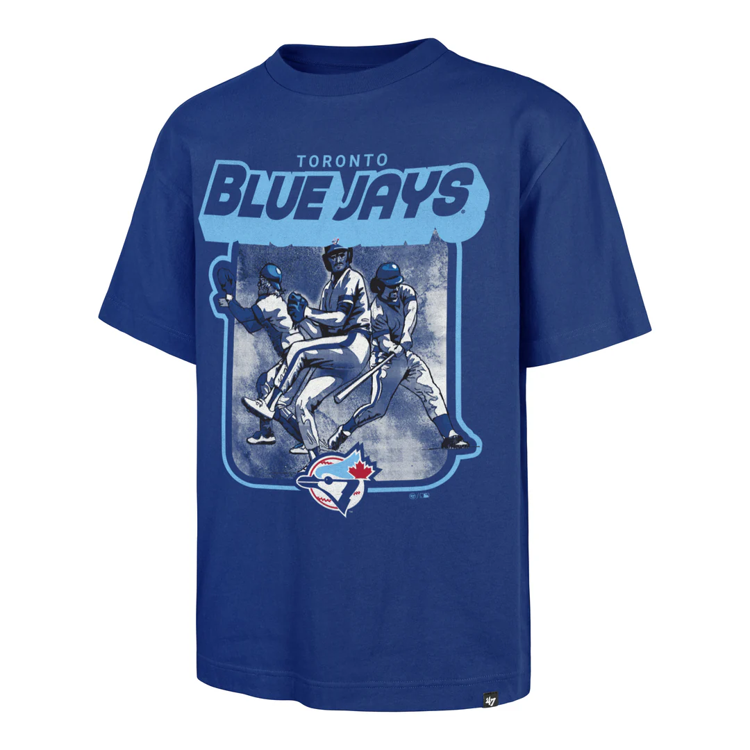 '47 Brand Men's MLB Toronto Blue Jays Infield Fly T-Shirt