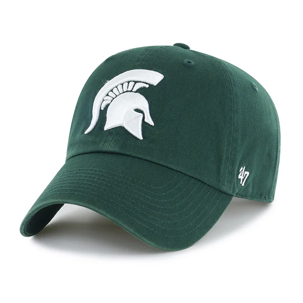 '47 Brand Men's NCAA Michigan State Spartans Clean-Up Cap