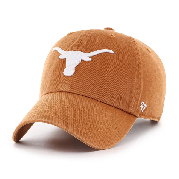 '47 Brand Men's NCAA Texas Longhorns Clean-Up Cap
