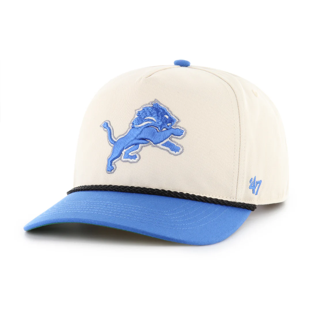 '47 Brand Men's NFL Detroit Lions Natural Rope Two Tone Hitch Hat