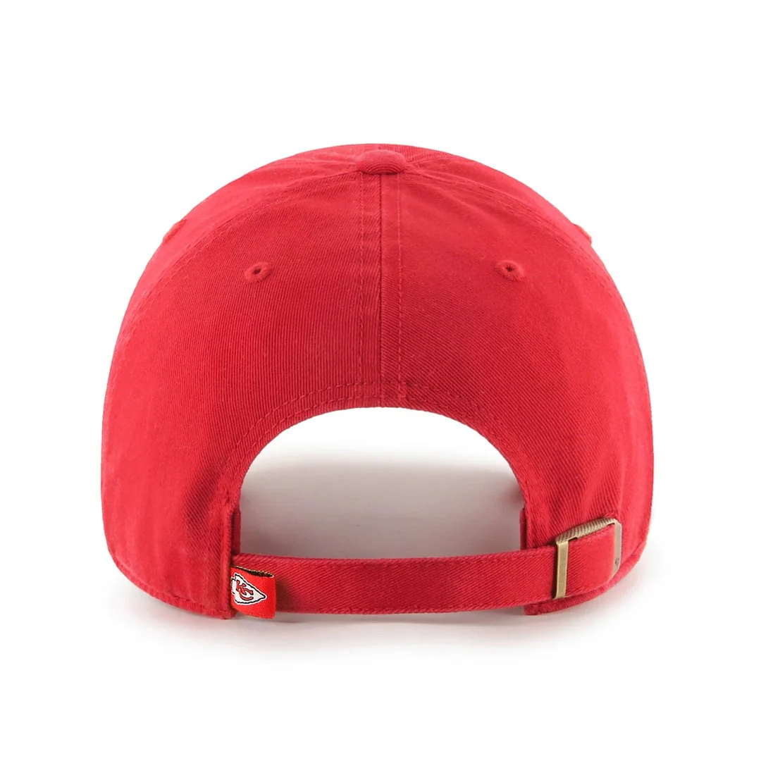 '47 Brand Men's NFL Kansas City Chiefs Clean-Up Hat - Image 2