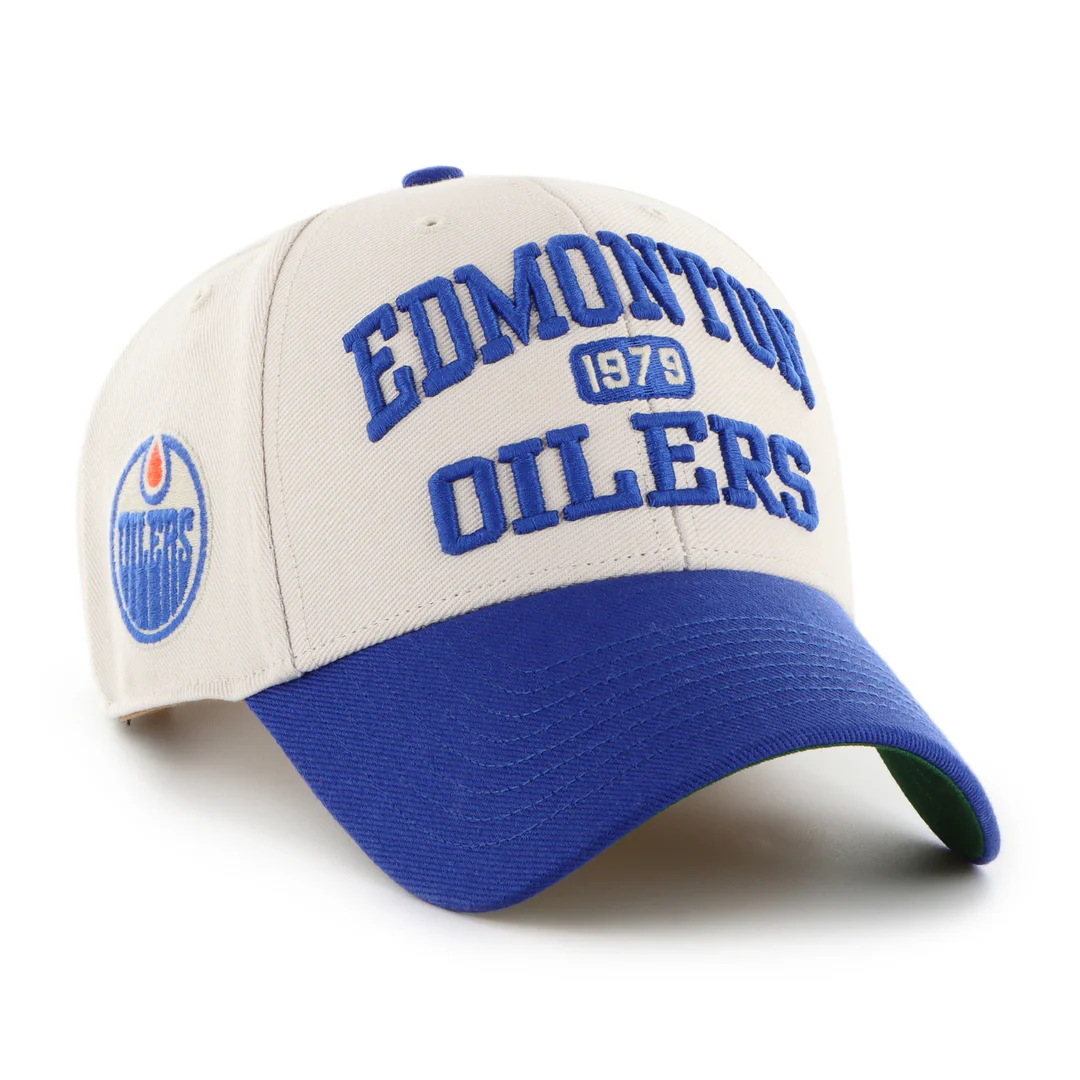 '47 Brand Men's NHL Edmonton Oilers Broke Line MVP Cap - Image 2
