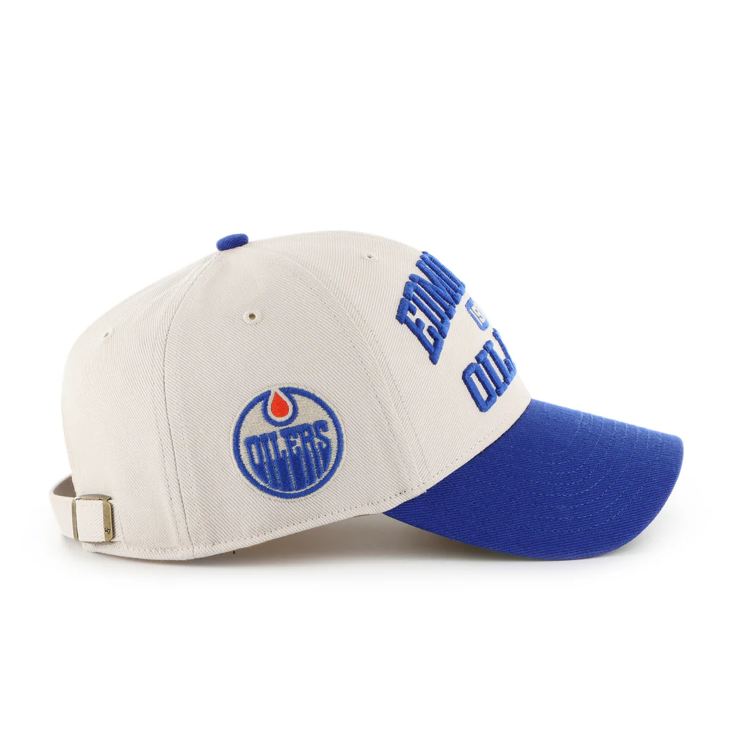 '47 Brand Men's NHL Edmonton Oilers Broke Line MVP Cap - Image 4