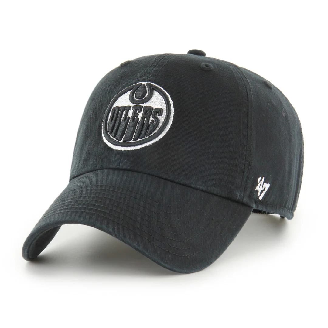 '47 Brand Men's NHL Edmonton Oilers Clean-Up Hat