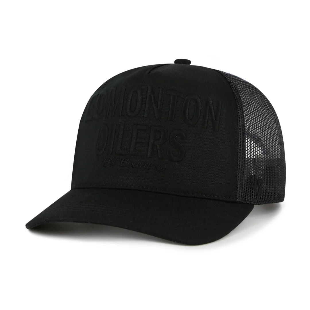'47 Brand NHL Edmonton Oilers Contemporary Hitch Cap Black