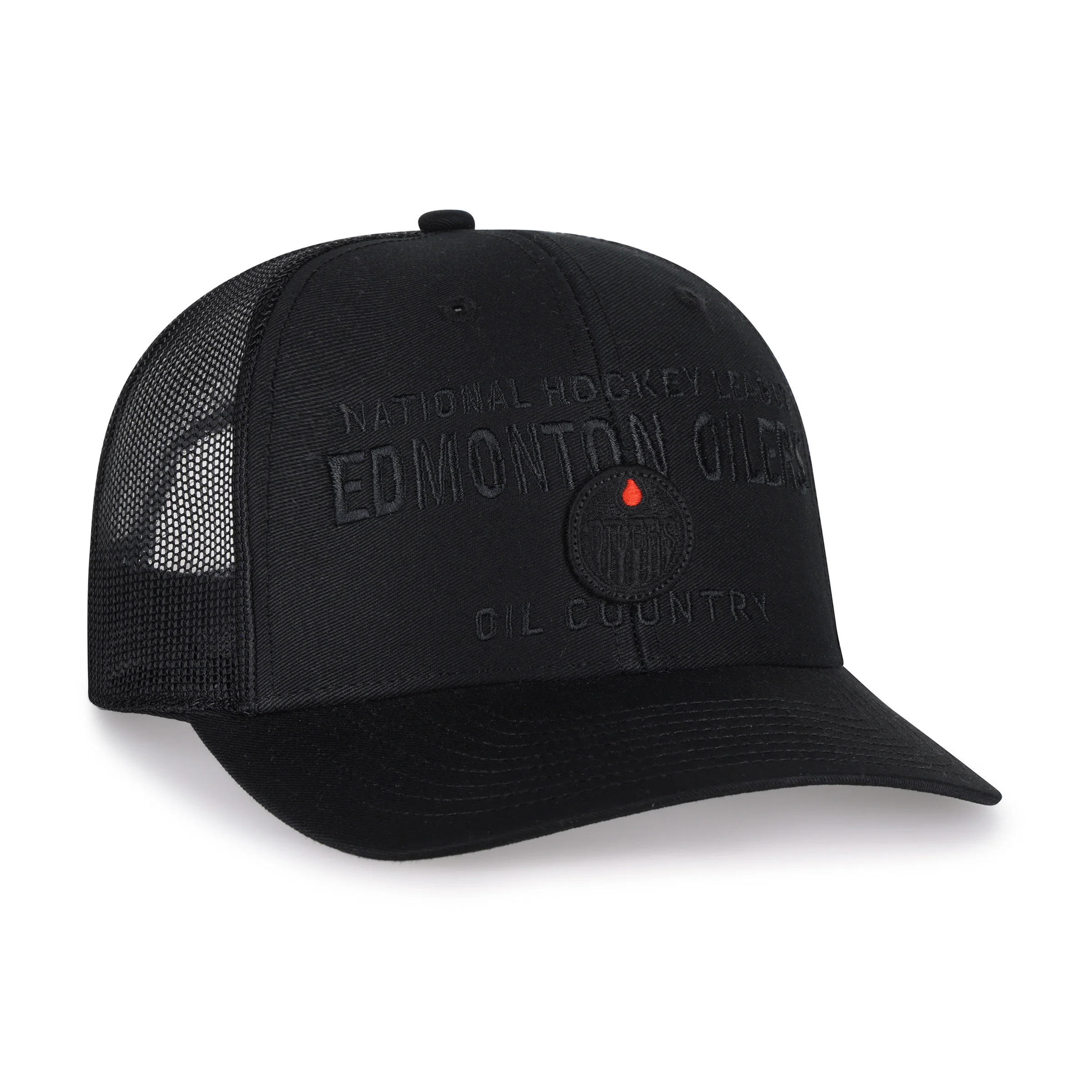 '47 Brand NHL Edmonton Oilers Contemporary TT Trucker Cap Black - Image 2