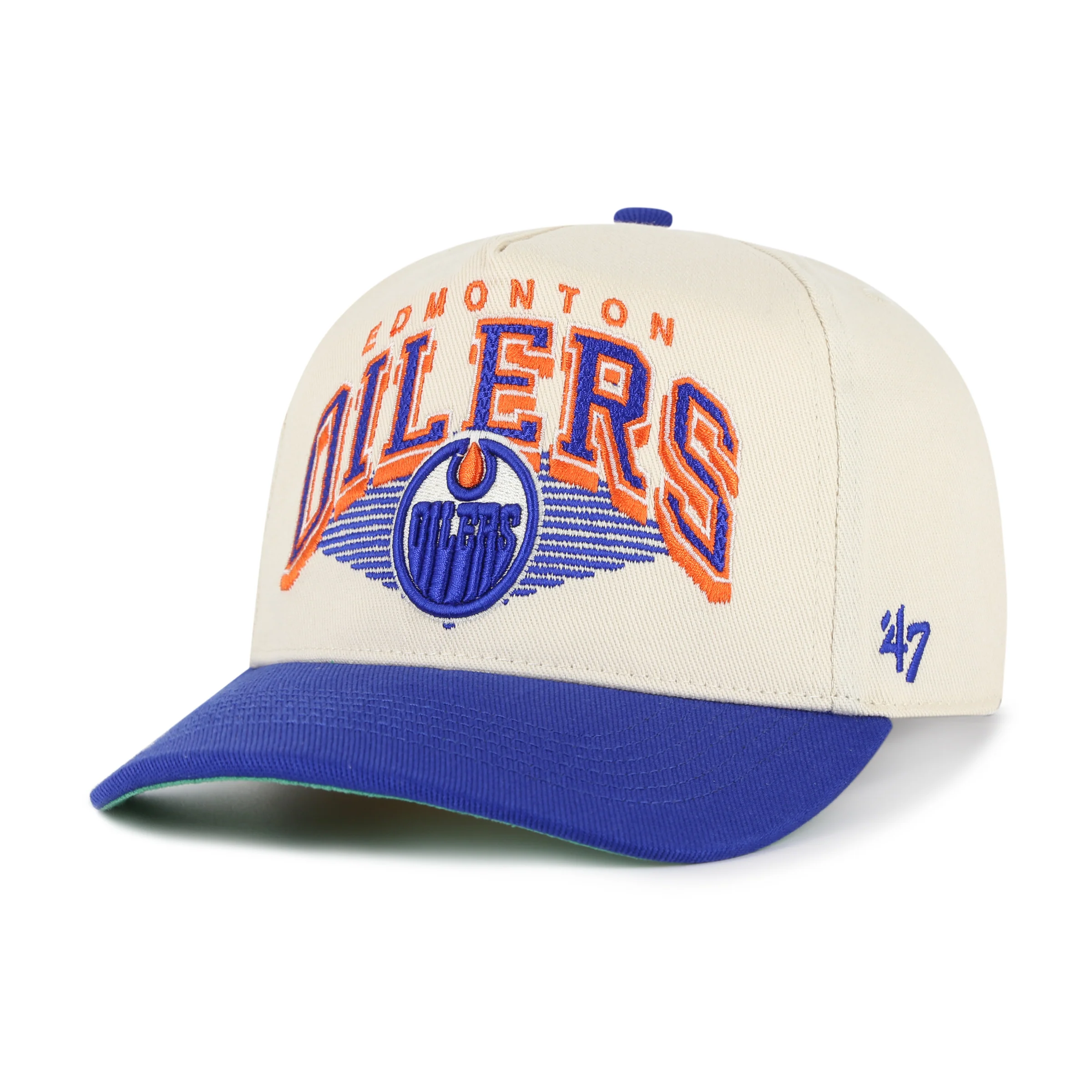 '47 Brand NHL Edmonton Oilers Pomona TT Hitch Cap White/Blue