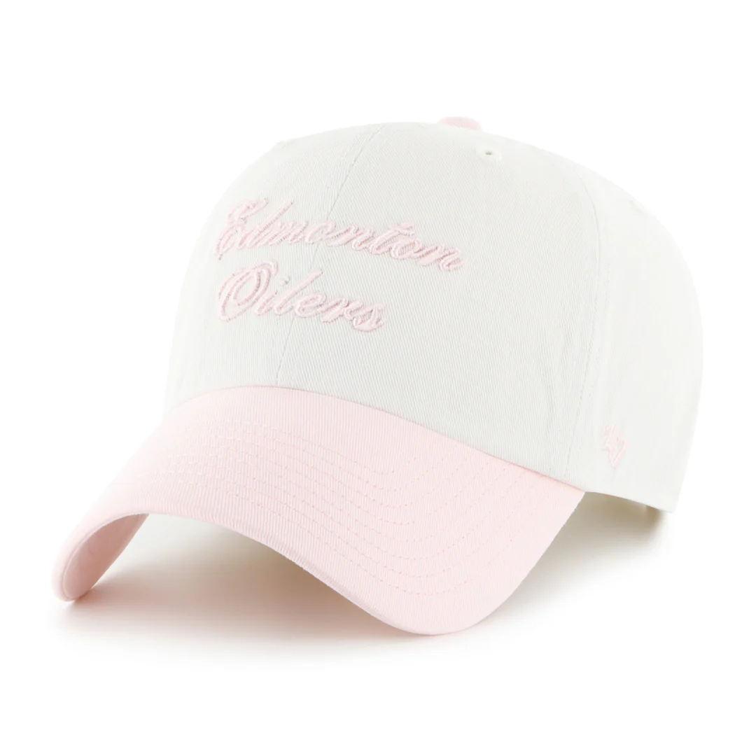 '47 Brand Women's NHL Edmonton Oilers Gelato TT Clean-Up Cap