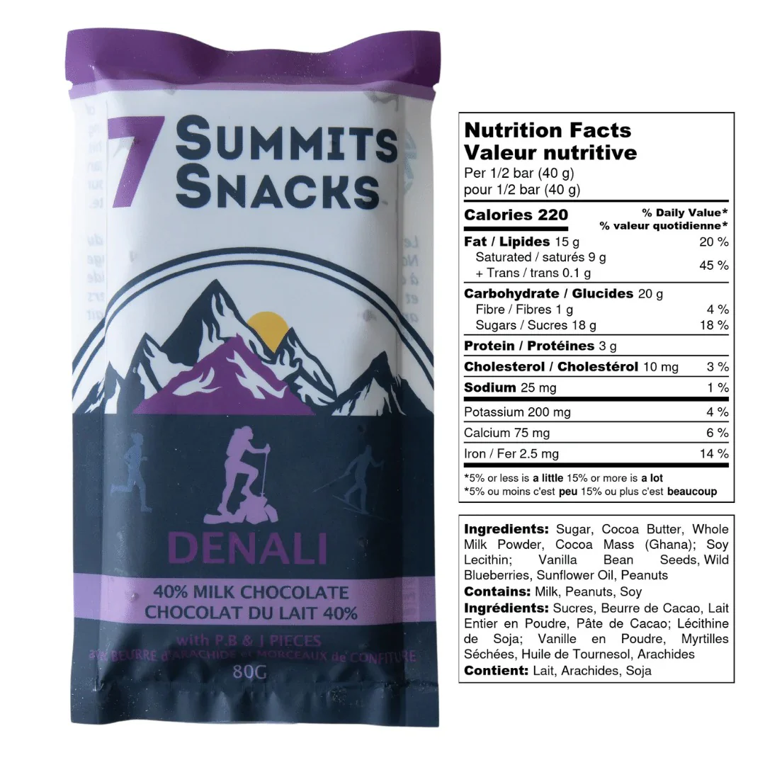 7 Summits Snacks Superfood Chocolate Bar 80g - Image 6