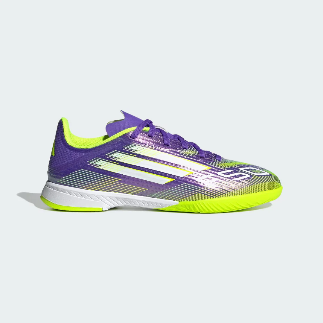 adidas Junior F50 Club Indoor Soccer Shoes - Image 7