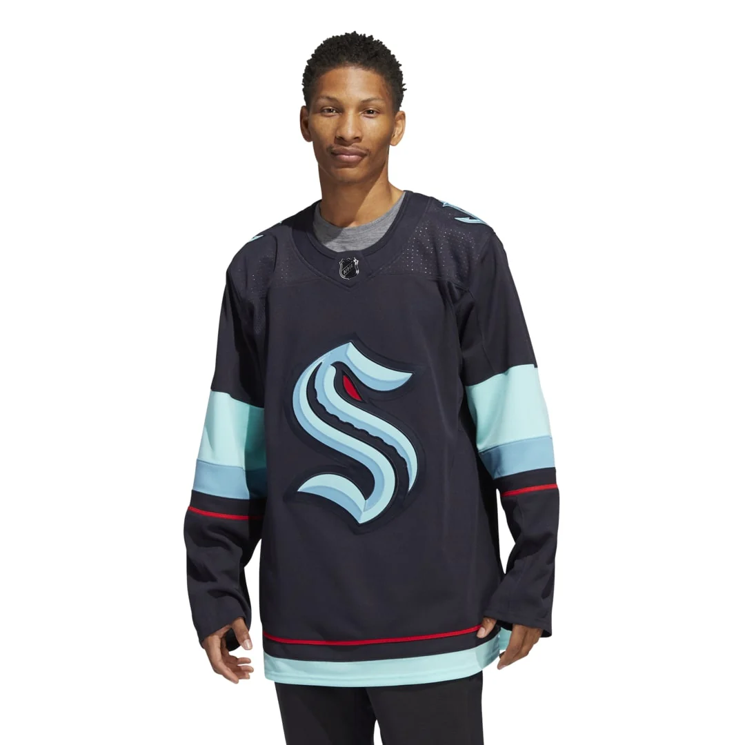 adidas NHL Seattle Kraken Authentic Primegreen Home Jersey - Image 3