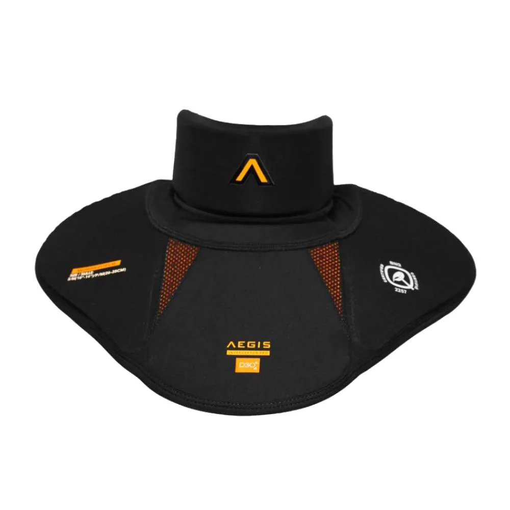 Aegis Senior Interceptor Pro Hockey Goalie Neck Guard Large/X-Large