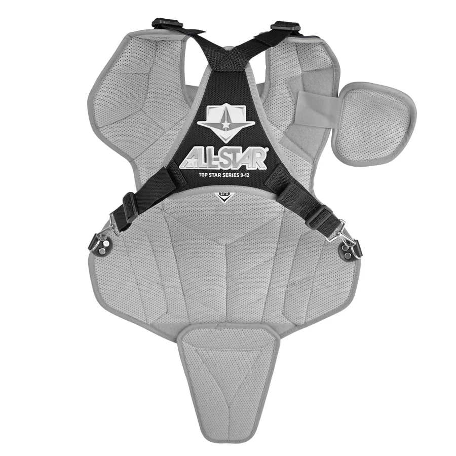 All-Star Junior 14.5" Top Star Catcher's Chest Protector - Image 3