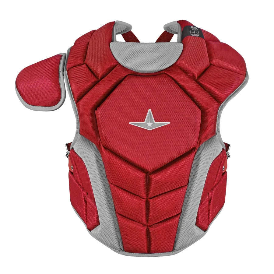 All-Star Junior 14.5" Top Star Catcher's Chest Protector - Image 5