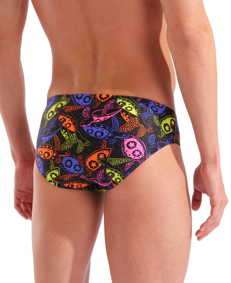 arena Men's Sea Turtles Swim Brief - Image 2
