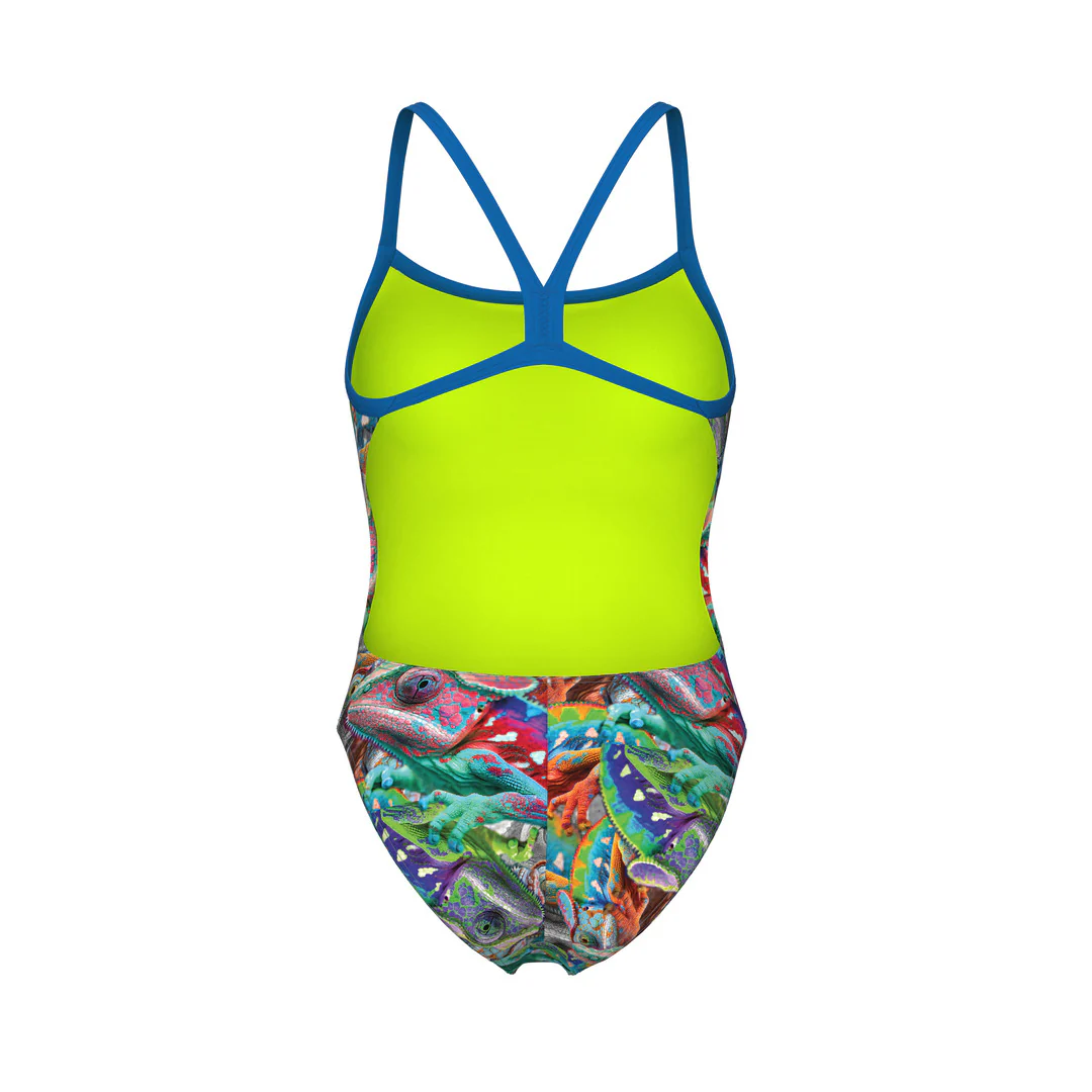 arena Women's Iguanas Challenge Back One Piece Swimsuit - Image 5