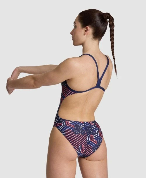 arena Women's Kikko Pro Lightdrop Back One Piece Swimsuit - Image 2