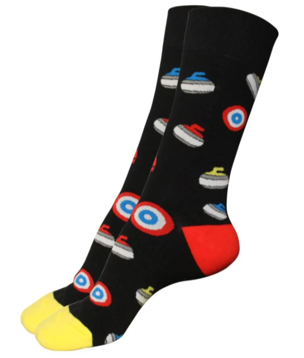 ASHAM Curl Rock Graphic Socks - Image 2