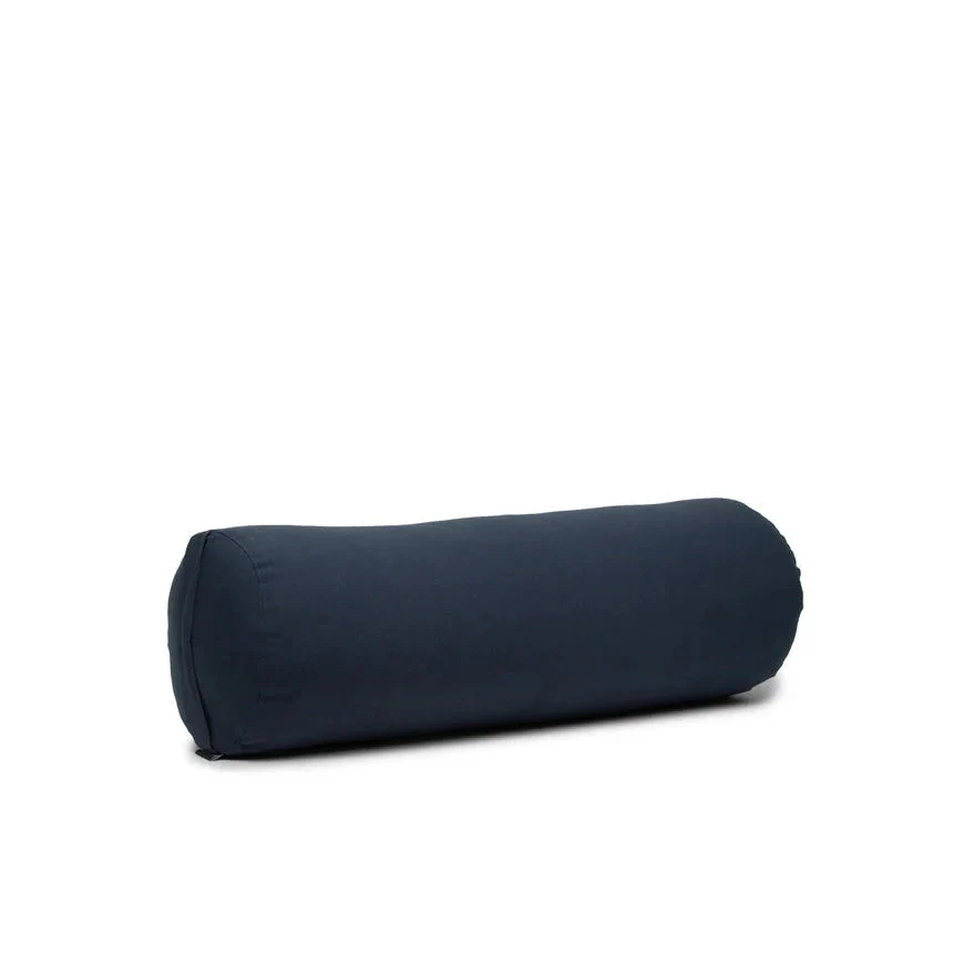 B, Halfmoon Cotton Cylindrical Yoga Bolster - Image 2
