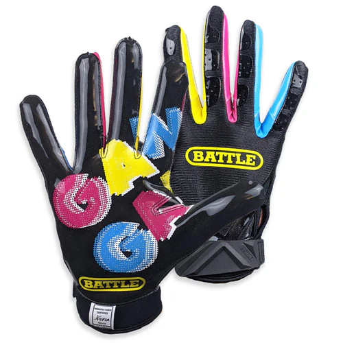 Battle Senior Double Threat Gang Gang Receiver Football Gloves - Image 2