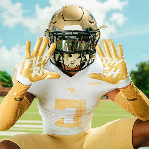 Battle Senior Filthy Rich Receiver Football Gloves - Image 3