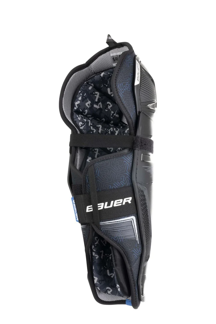 Bauer Intermediate X Hockey Player Shin Guards - Image 2