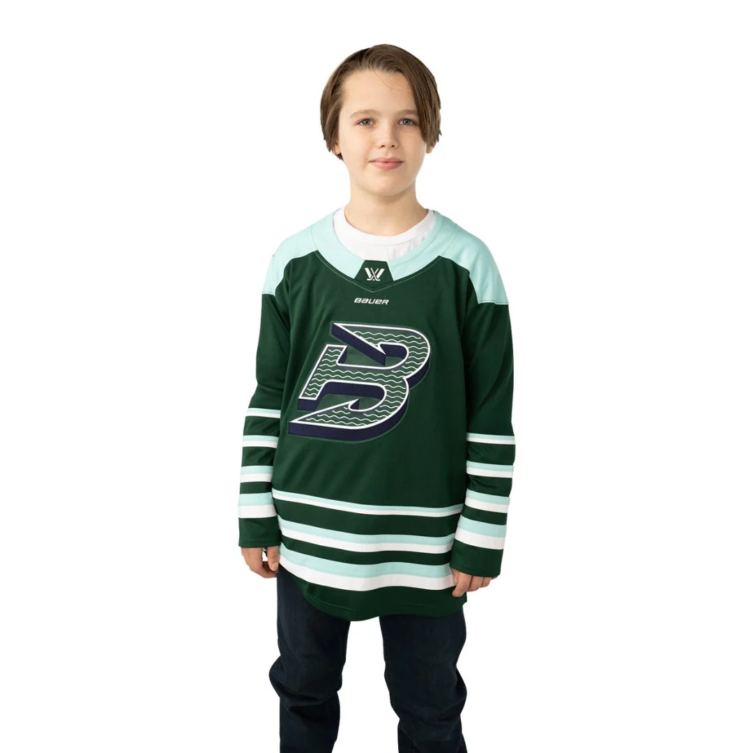 BAUER Junior PWHL Boston Fleet Home Jersey