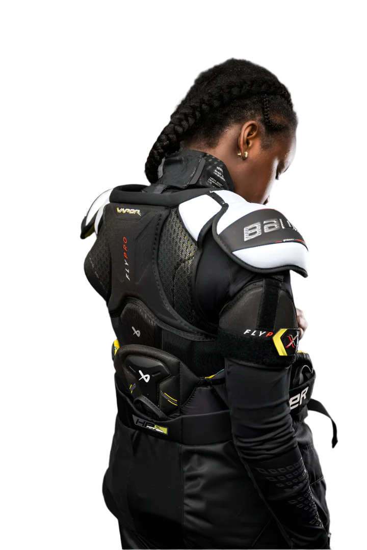 Bauer Junior Vapor FLYPRO Hockey Player Shoulder Pads - Image 3