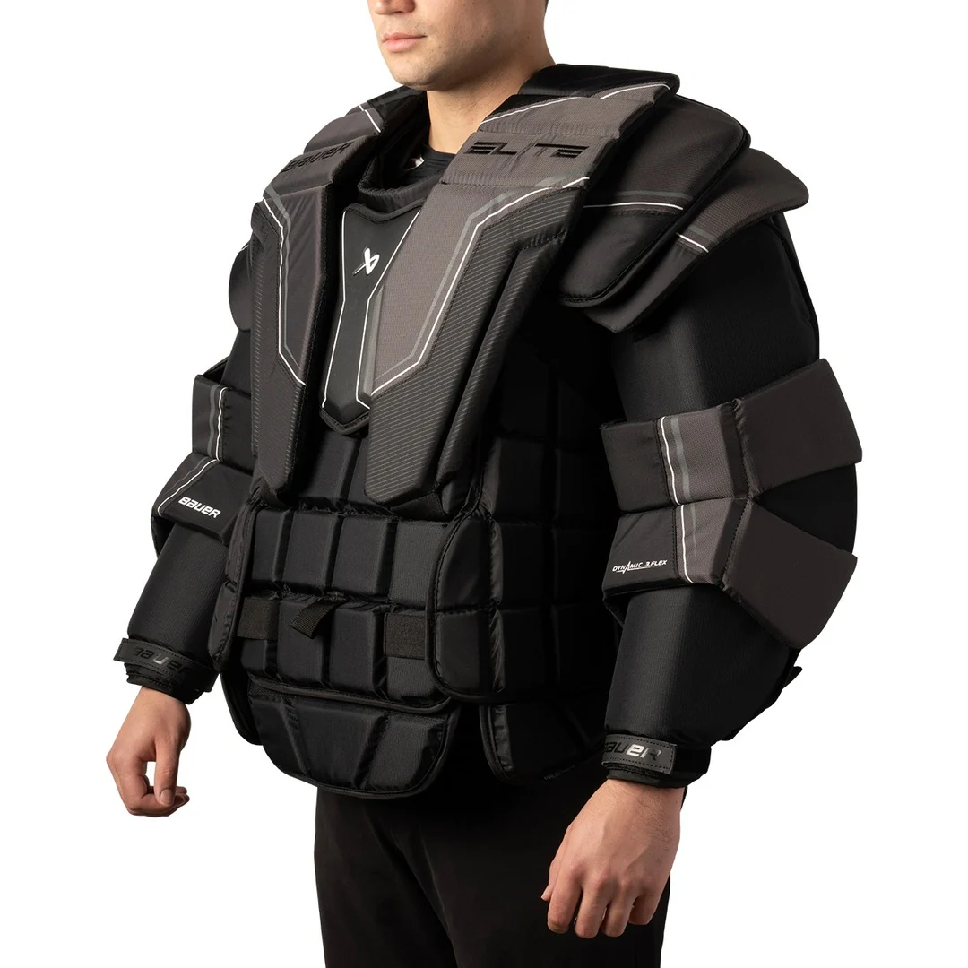 Bauer Senior Elite Hockey Goalie Chest and Arm Protector - Image 2