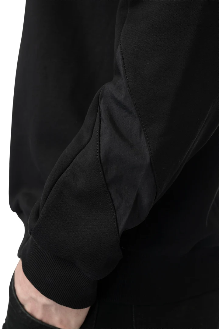 BAUER Senior Knit Woven Crew Sweater - Image 3