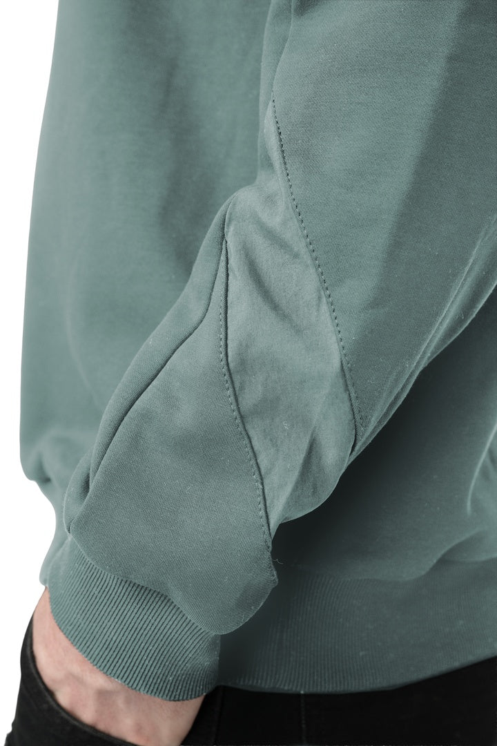 BAUER Senior Knit Woven Crew Sweater - Image 6