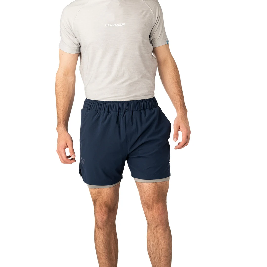 BAUER Senior Lined Training Shorts - Image 5