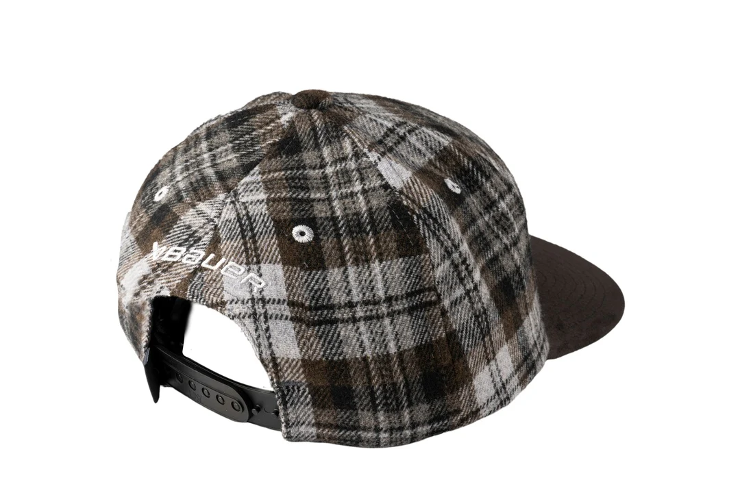 BAUER Senior Plaid 7-Panel Snapback Hat - Image 2