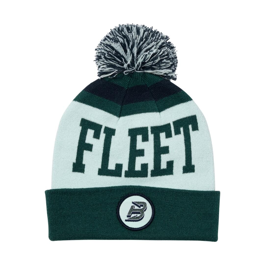 BAUER Senior PWHL Boston Fleet Patch Cuffed Pom Knit Toque