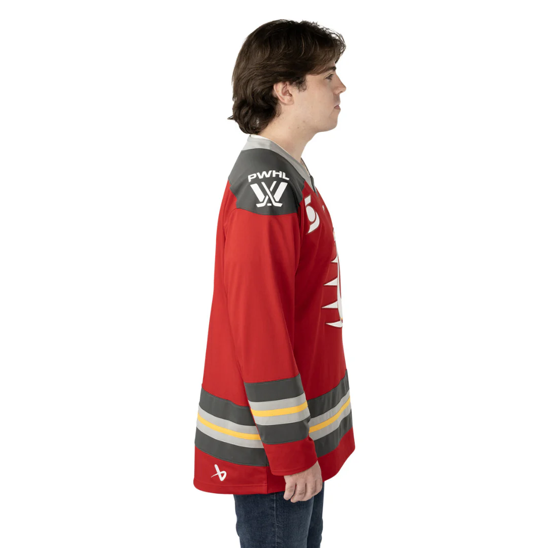 BAUER Senior PWHL Ottawa Charge Home Jersey - Image 2