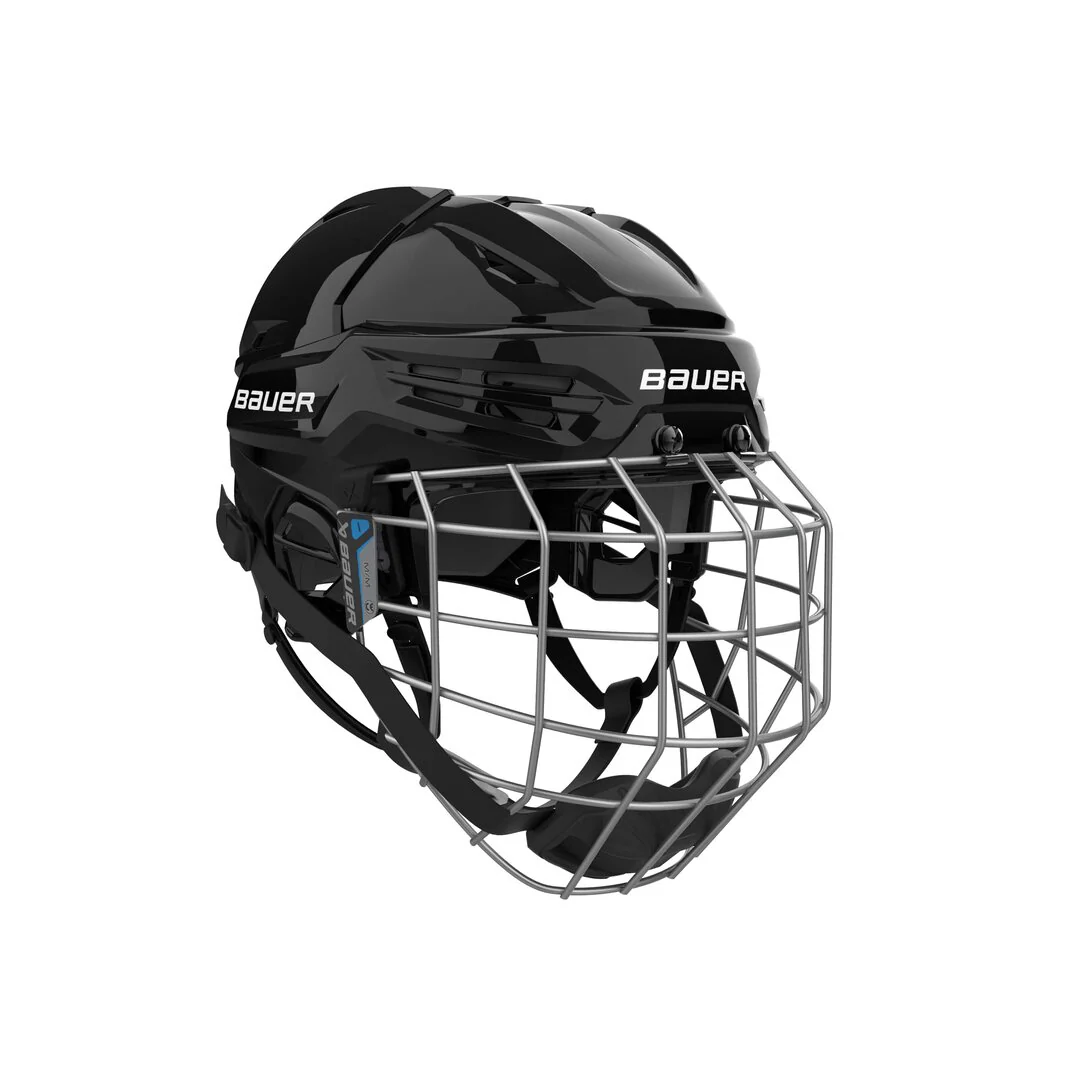Bauer Senior RE-AKT 55 Hockey Player Helmet Combo
