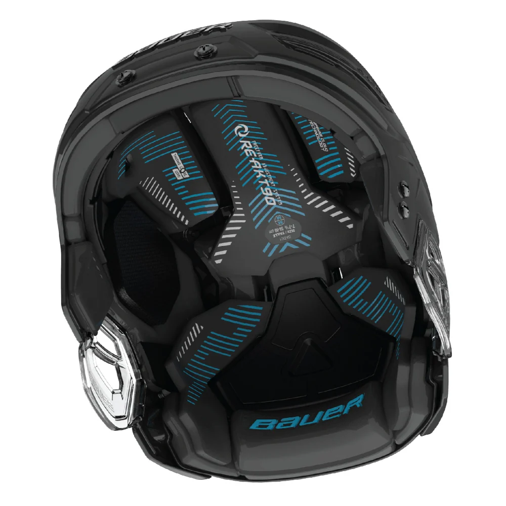 Bauer Senior Re-Akt 90 Hockey Player Helmet - Image 4
