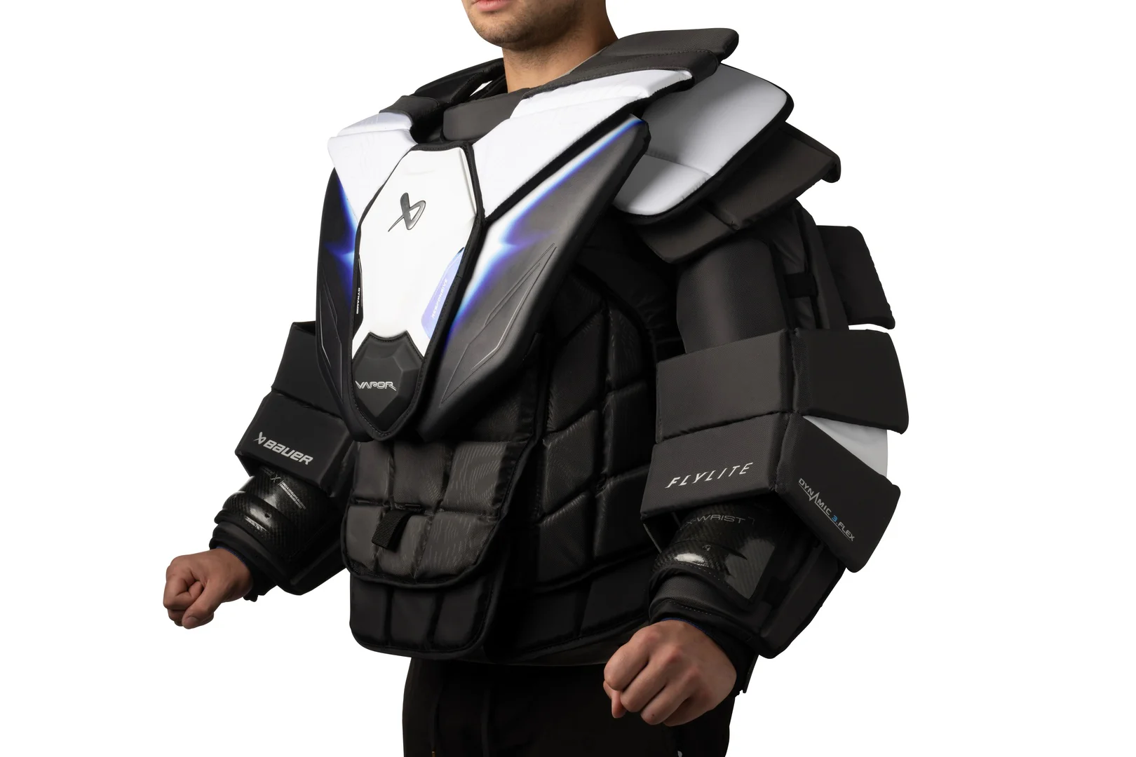 Bauer Senior Vapor Flylite Hockey Goalie Chest and Arm Protector - Image 4