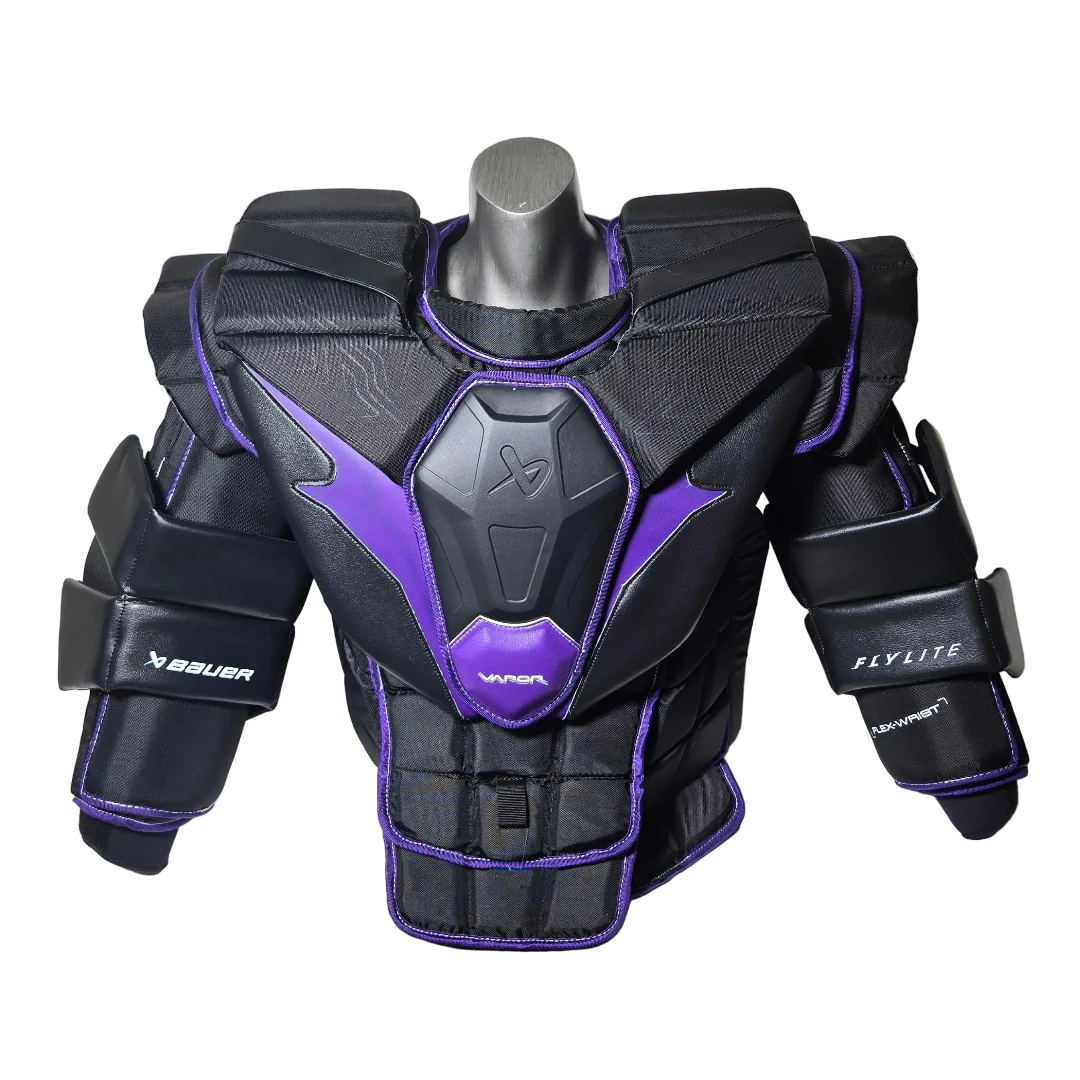Bauer Senior Vapor Flylite USC Spec Hockey Goalie Chest and Arm Protector