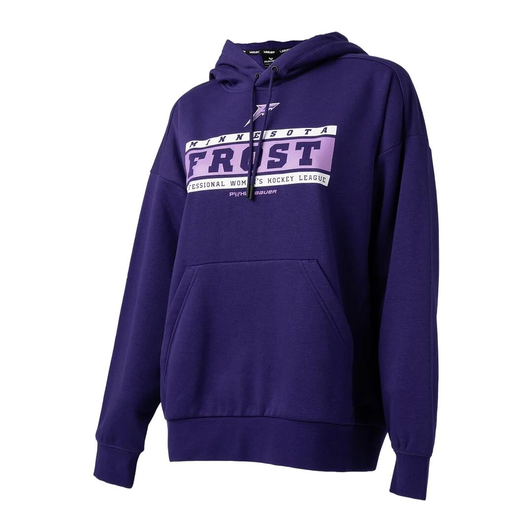 BAUER Women's PWHL Minnesota Frost Pullover Hoodie
