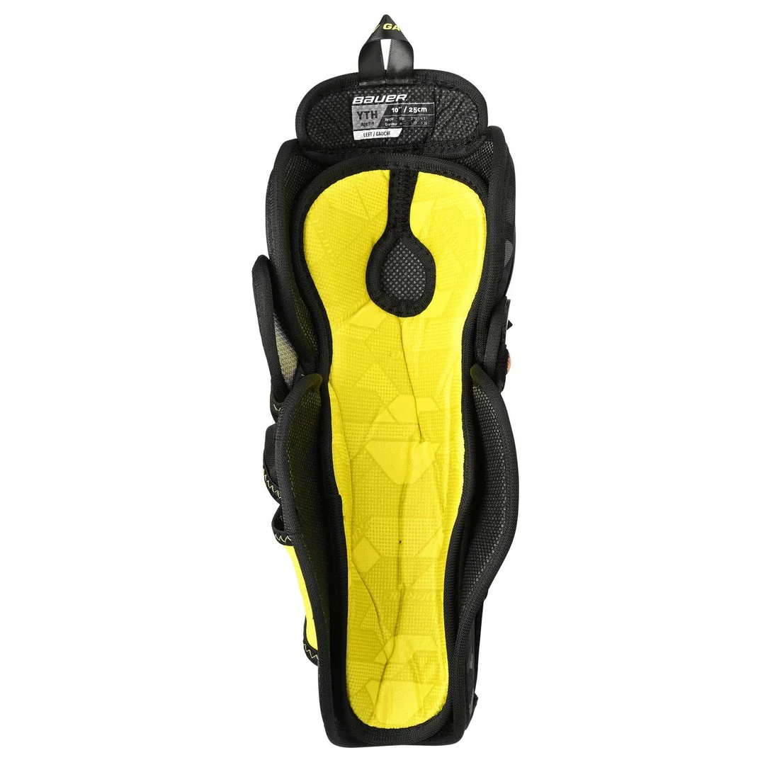 Bauer Youth Supreme MACH Hockey Player Shin Guards - Image 2