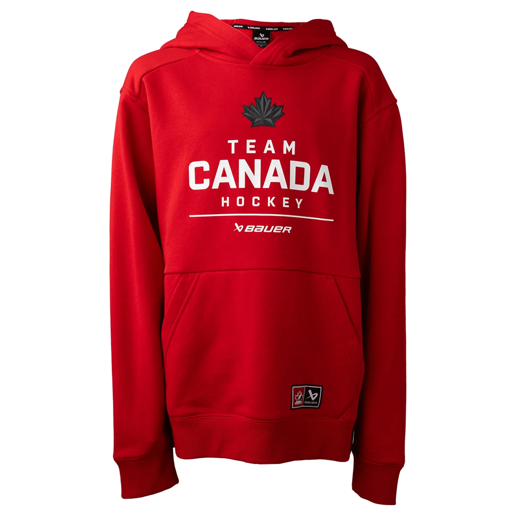 Bauer Youth Team Canada Olympic 2026 Stacked Hoodie - Image 2