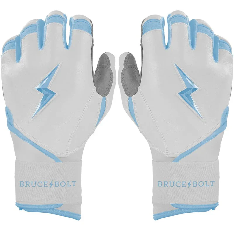 Bruce Bolt Senior Chrome Series Long Cuff Batting Gloves