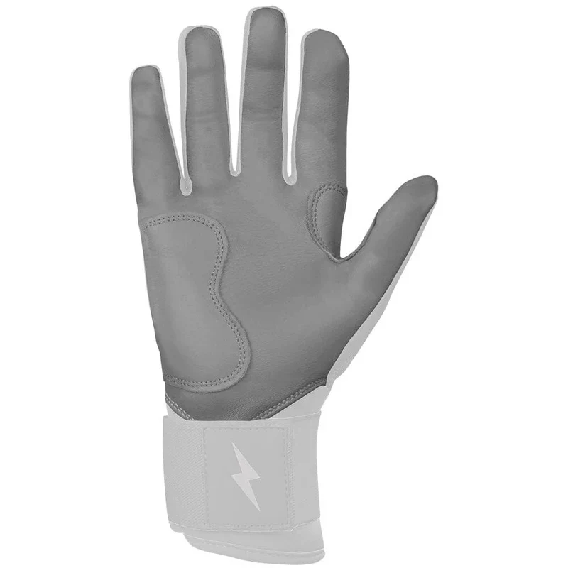 Bruce Bolt Senior Chrome Series Long Cuff Batting Gloves - Image 12