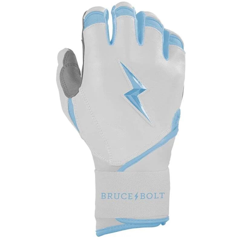 Bruce Bolt Senior Chrome Series Long Cuff Batting Gloves - Image 2