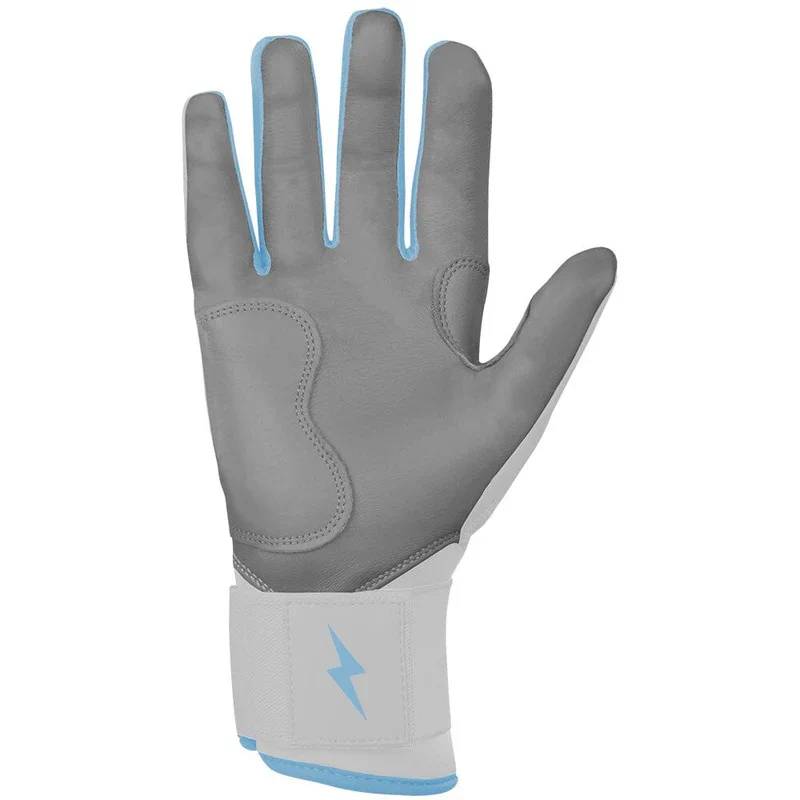 Bruce Bolt Senior Chrome Series Long Cuff Batting Gloves - Image 3