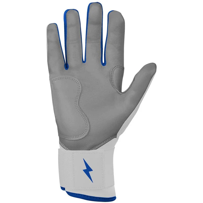 Bruce Bolt Senior Chrome Series Long Cuff Batting Gloves - Image 9