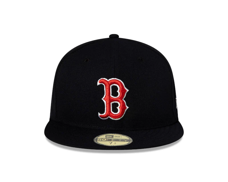 New Era Men's MLB Boston Red Sox Authentic Collection 59FIFTY Home Fitted Hat - Image 3