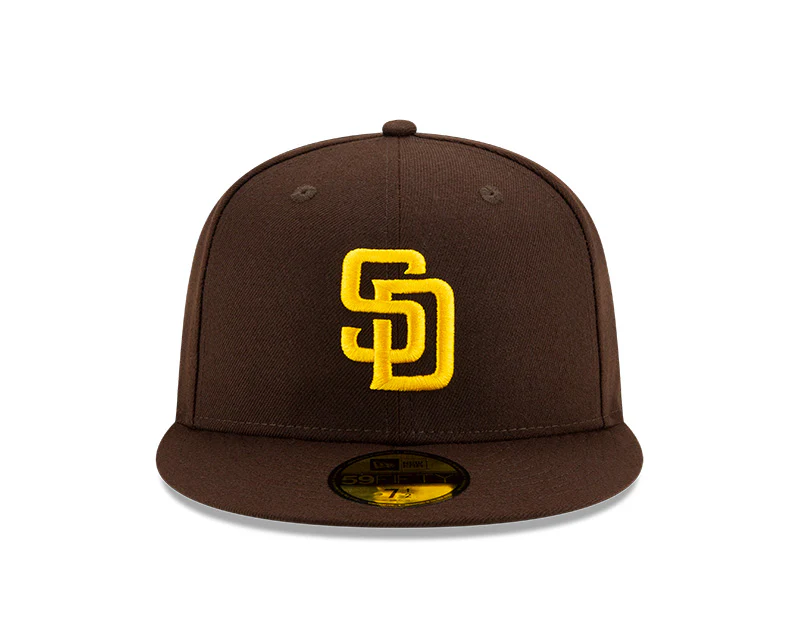 New Era Men's MLB San Diego Padres Authentic Collection 59FIFTY Home Fitted Hat - Image 3